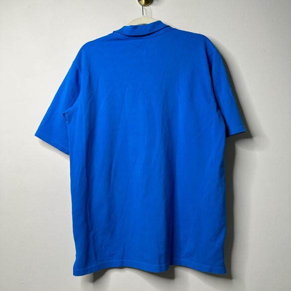 Columbia Blue Short Sleeve Polo Men's Medium - Picture 4 of 4